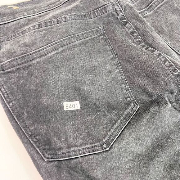 Madewell Jeans Womens Size 28 Black Cali Demi-Boot Frayed Hem Mid-Rise Dark Wash - Picture 10 of 12
